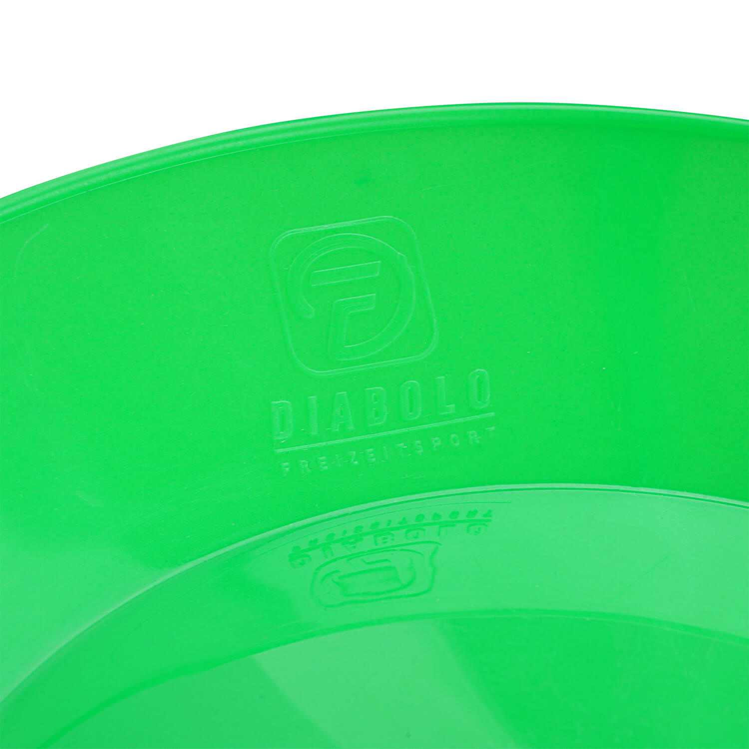 Diabolo Freizeitsport Jongliertellerset grün mit Logo Diabolo Freizeitsport Jongliertellerset grün für Einsteiger kaufen!