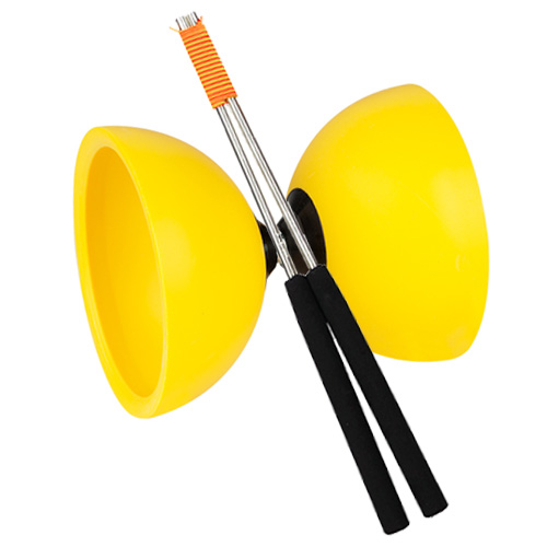 Henrys - Diabolo Jazz Mit Alu Handstäben Gelb 001