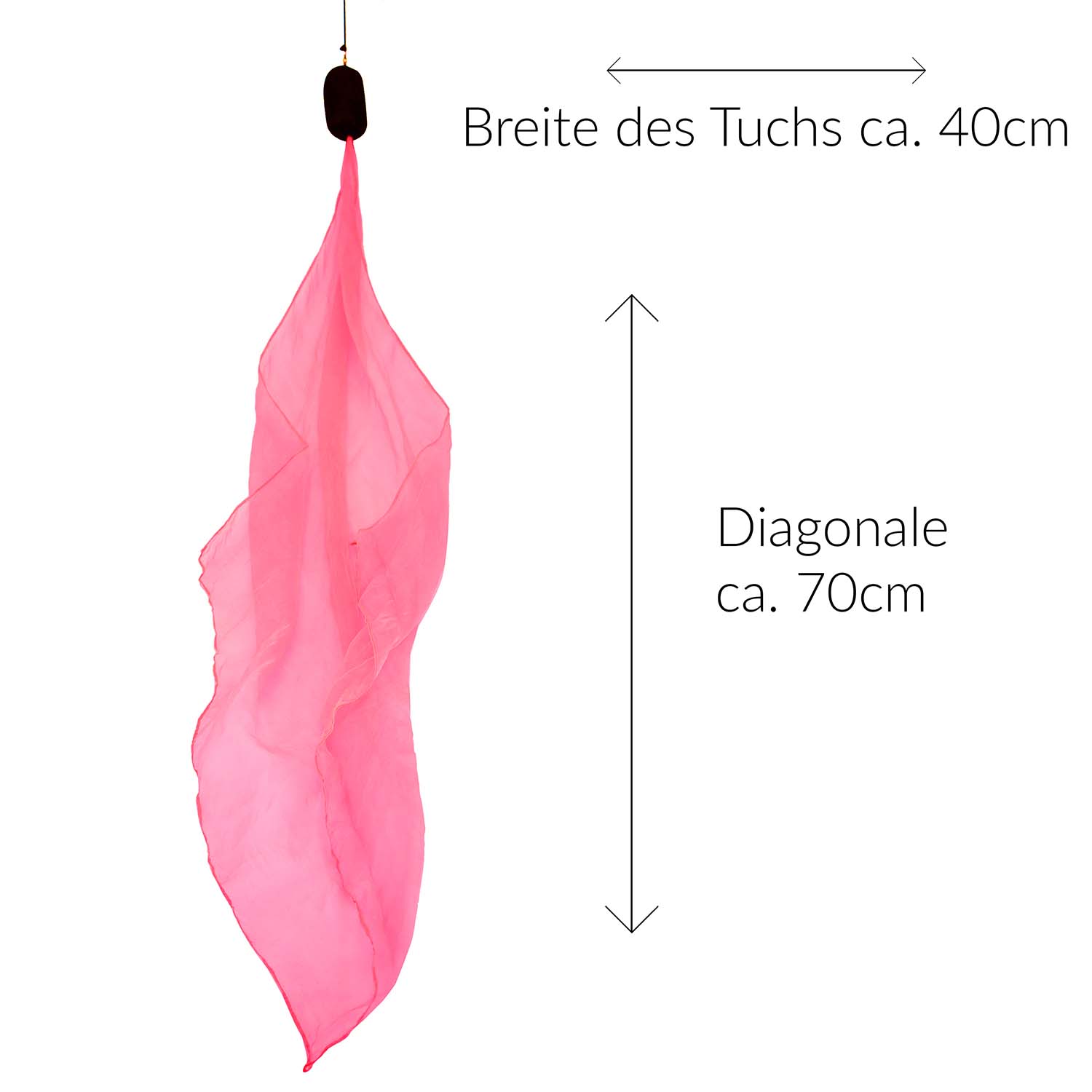 Diabolo Freizeitsport Spiralpoi 40cm in neonpink Diabolo Freizeitsport Spiralpoi 40cm in neonpink kaufen!