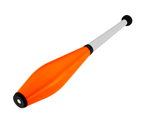 Diabolo Freizeitsport - Delphin Jonglierkeule Orange 001 Diabolo Freizeitsport - Delphin Jonglierkeule Orange 001
