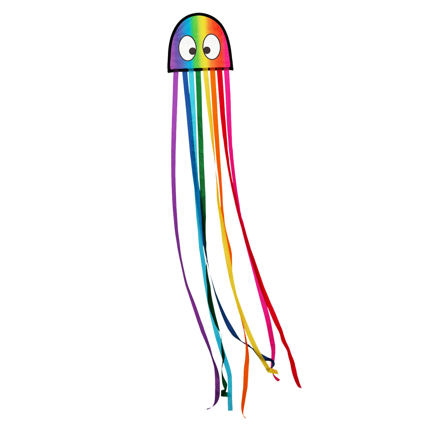 Wolkenstürmer - Kinderdrachen Mini Octopus Flatterender in Regenbogen