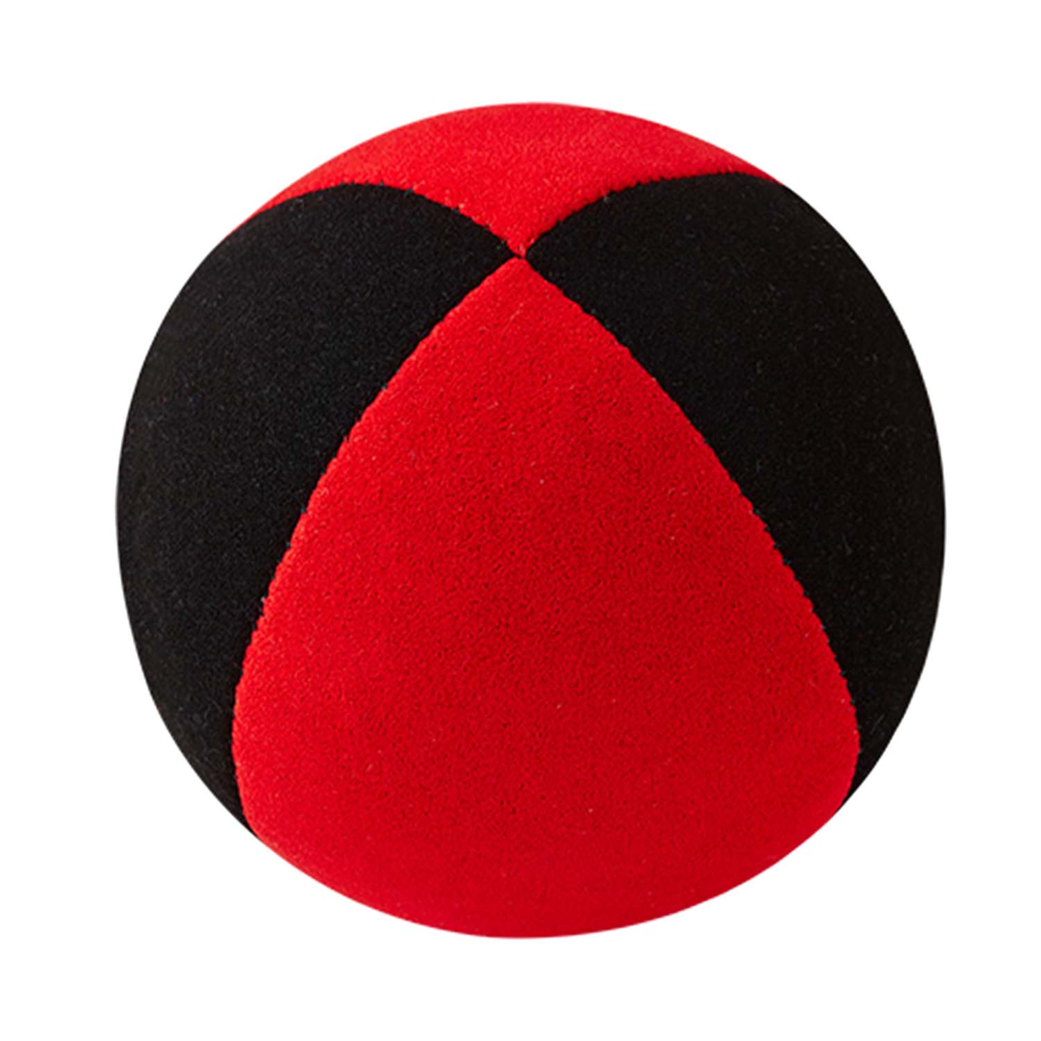Henrys - Beanbags Jonglierbälle Velour 67mm Rot Schwarz 001 Henrys - Beanbags Jonglierbälle Velour 67mm Rot Schwarz 001