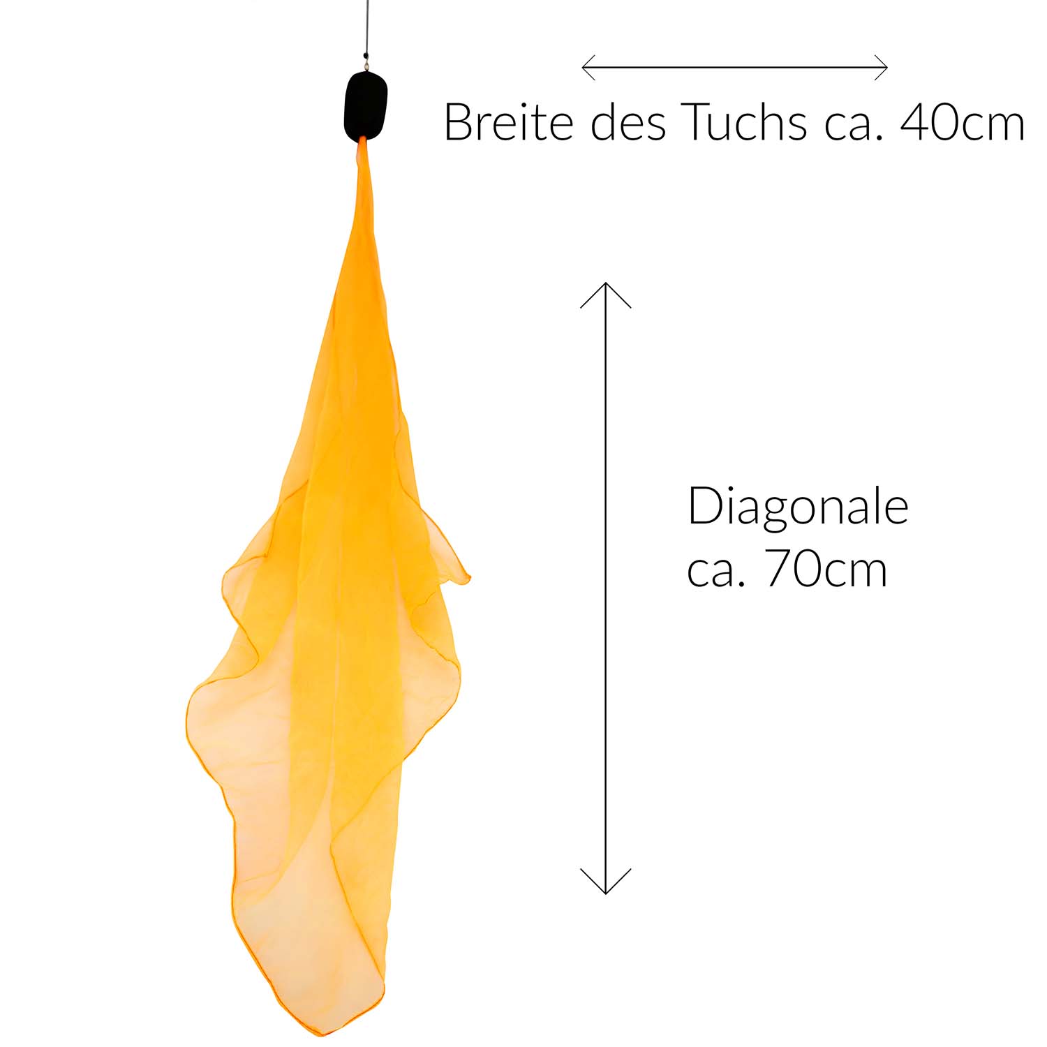 Diabolo Freizeitsport Spiralpoi 40cm in neonorange Diabolo Freizeitsport Spiralpoi 40cm in neonorange kaufen!