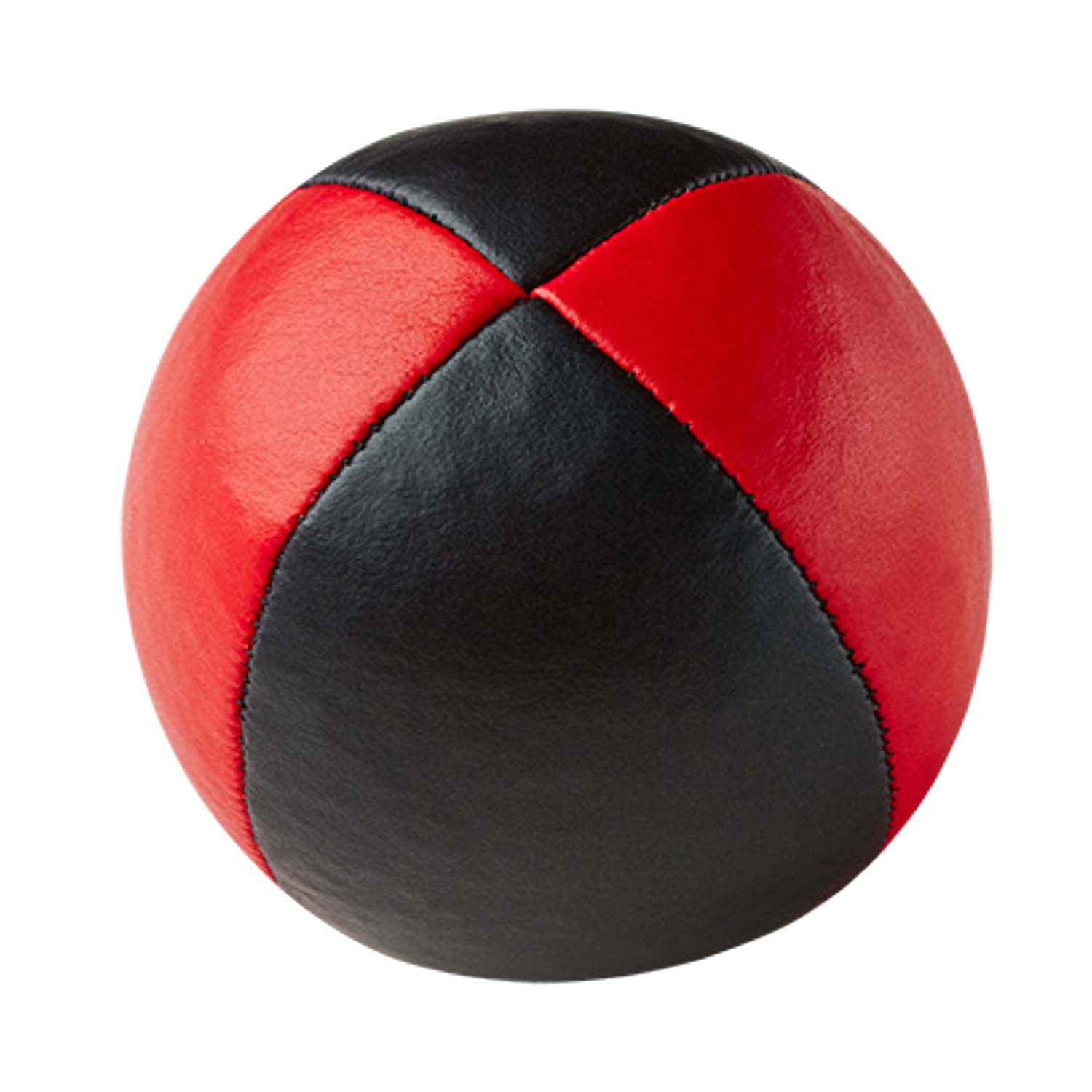 Henrys - Beanbags Jonglierbälle Glattleder 58mm Schwarz Rot 001 Henrys - Beanbags Jonglierbälle Glattleder 58mm Schwarz Rot 001