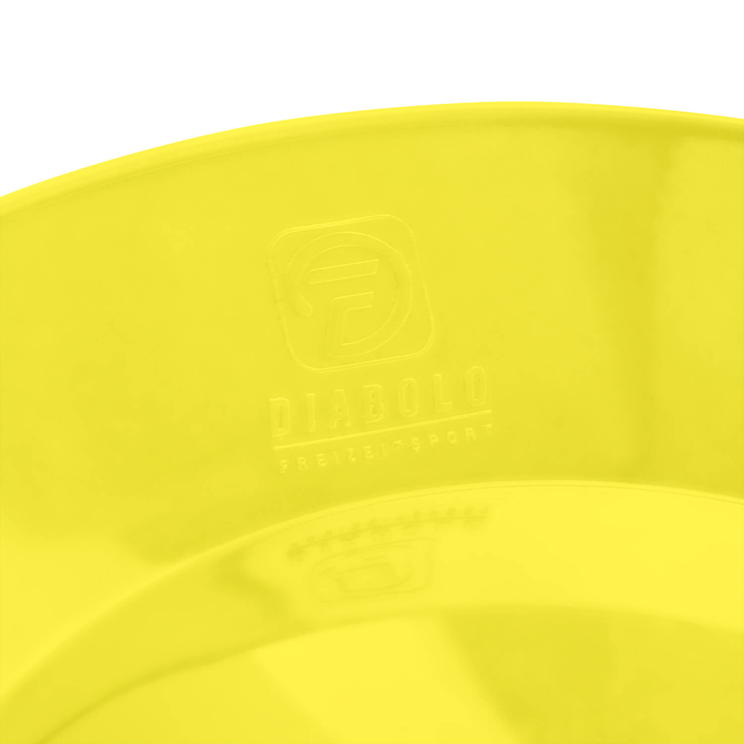 Diabolo Freizeitsport Jongliertellerset gelb mit Logo Diabolo Freizeitsport Jongliertellerset gelb für Einsteiger kaufen!