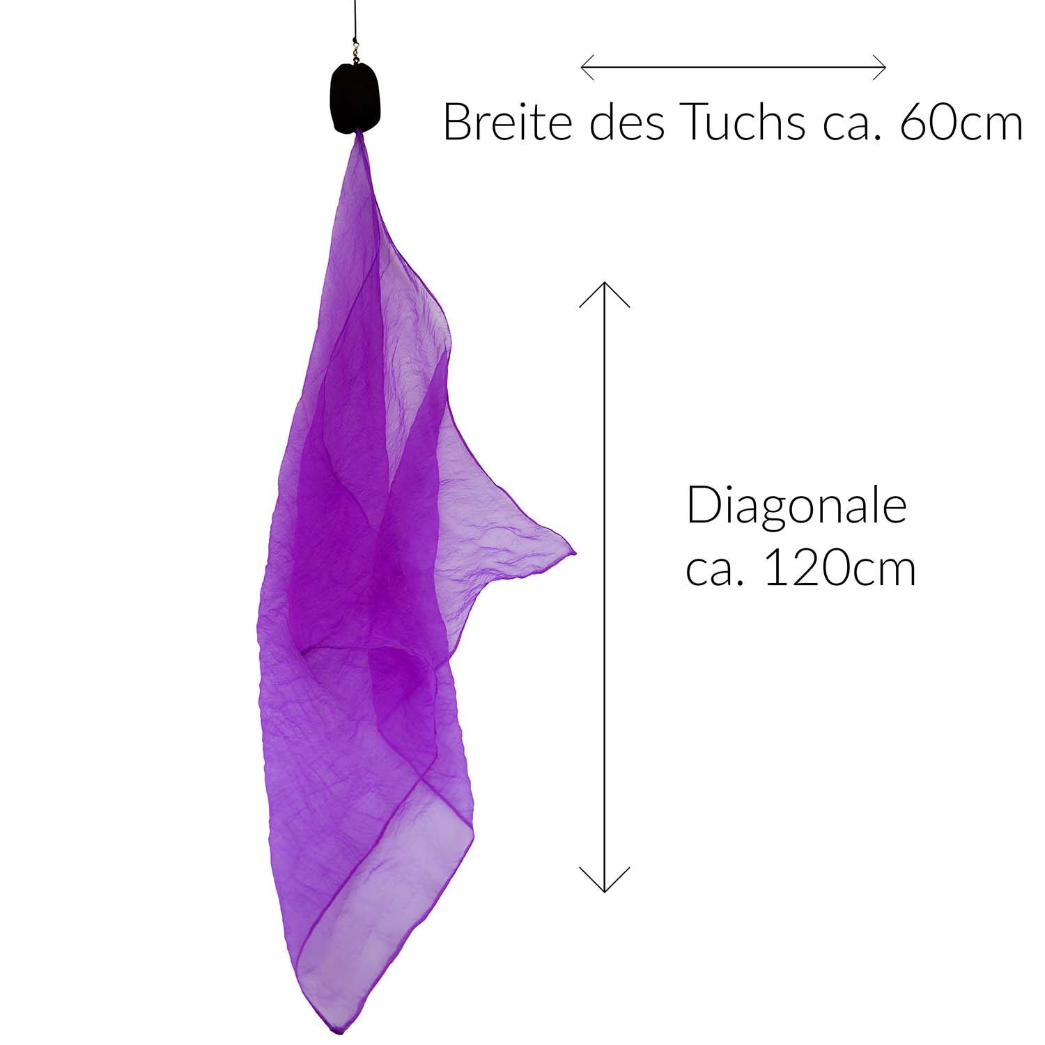 Diabolo Freizeitsport Spiralpoi 60cm in lila Diabolo Freizeitsport Spiralpoi 60cm in lila kaufen!