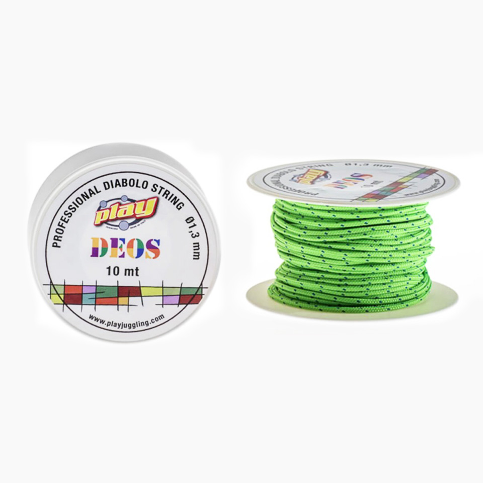 Diabolo Freizeitsport - Play Diabolo Schnur Deo Grün 001 Diabolo Freizeitsport - Play Diabolo Schnur Deo Grün 001