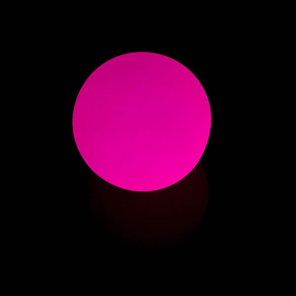 Oddballs - Jonglierball Batterie Led Ball 70mm Multifunction Leuchtet Pink 001