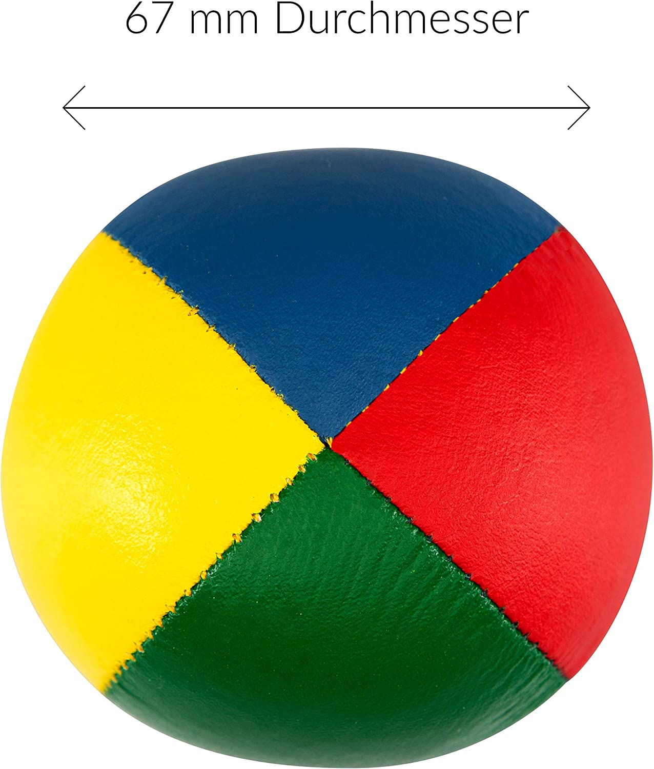 Diabolo Freizeitsport - Jonglierball 67mm Premium Soft 115g