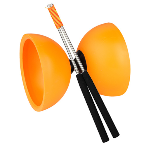Henrys - Diabolo Jazz Mit Alu Handstäben Orange 001 Henrys - Diabolo Jazz Mit Alu Handstäben Orange 001
