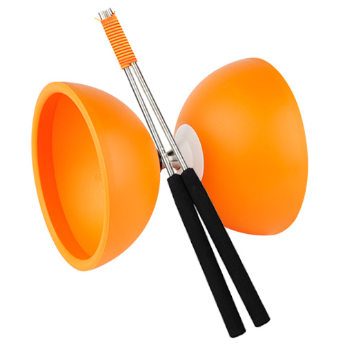 Henrys - Diabolo Circus Free Mit Handstäben Orange 001 Henrys - Diabolo Circus Free Mit Handstäben Orange 001