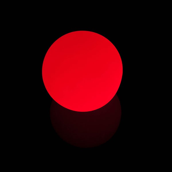 Oddballs - Jonglierball Batterie Led Ball 70mm Multifunction Leuchtet Rot 001