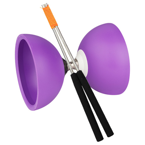 Henrys - Diabolo Jazz Free Mit Alu Handstäben Lila 001 Henrys - Diabolo Jazz Free Mit Alu Handstäben Lila 001