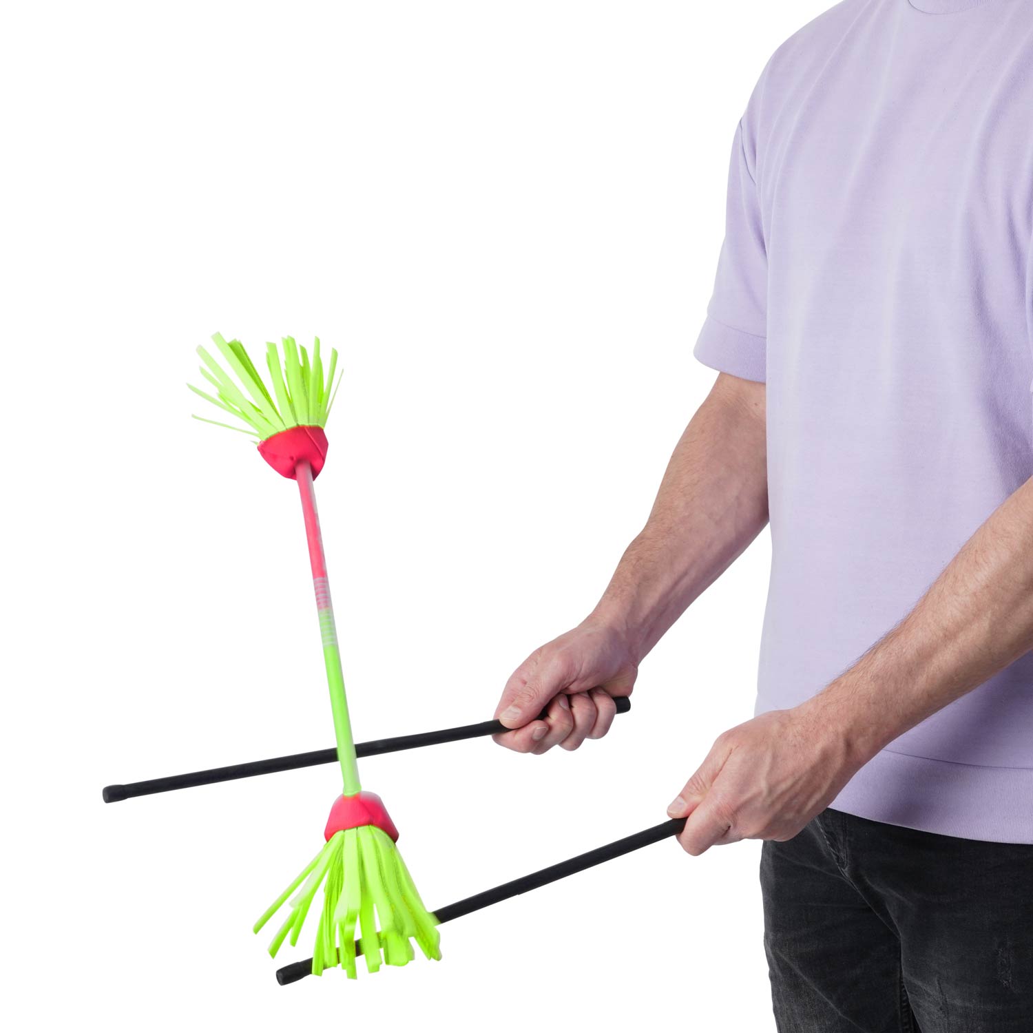 Diabolo Freizeitsport - Flower Sticks Pro Short Festival Grün Pink Diabolo Freizeitsport - Flower Sticks Pro Short Festival Grün Pink