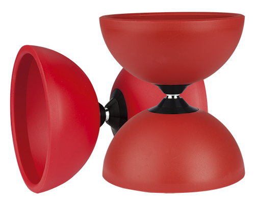 Diabolo Freizeitsport - Circus Diabolo Rot 001