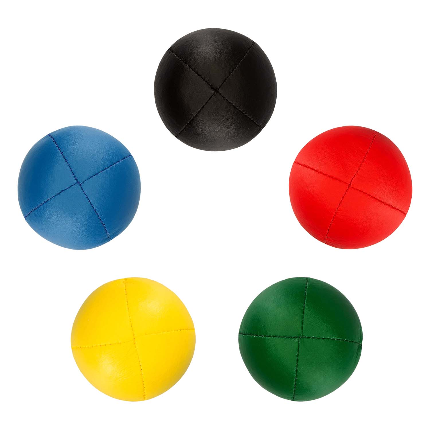Diabolo Freizeitsport - Premium Soft Jonglierball Einfarbig Alle Farben