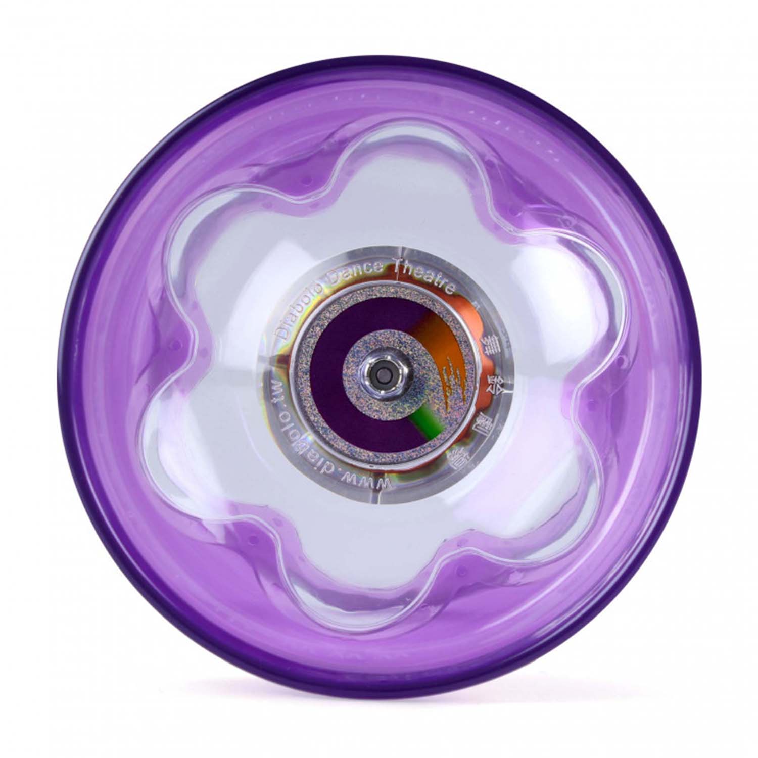Hyperspin - Tc Clear Diabolo Kugellager Lila 003