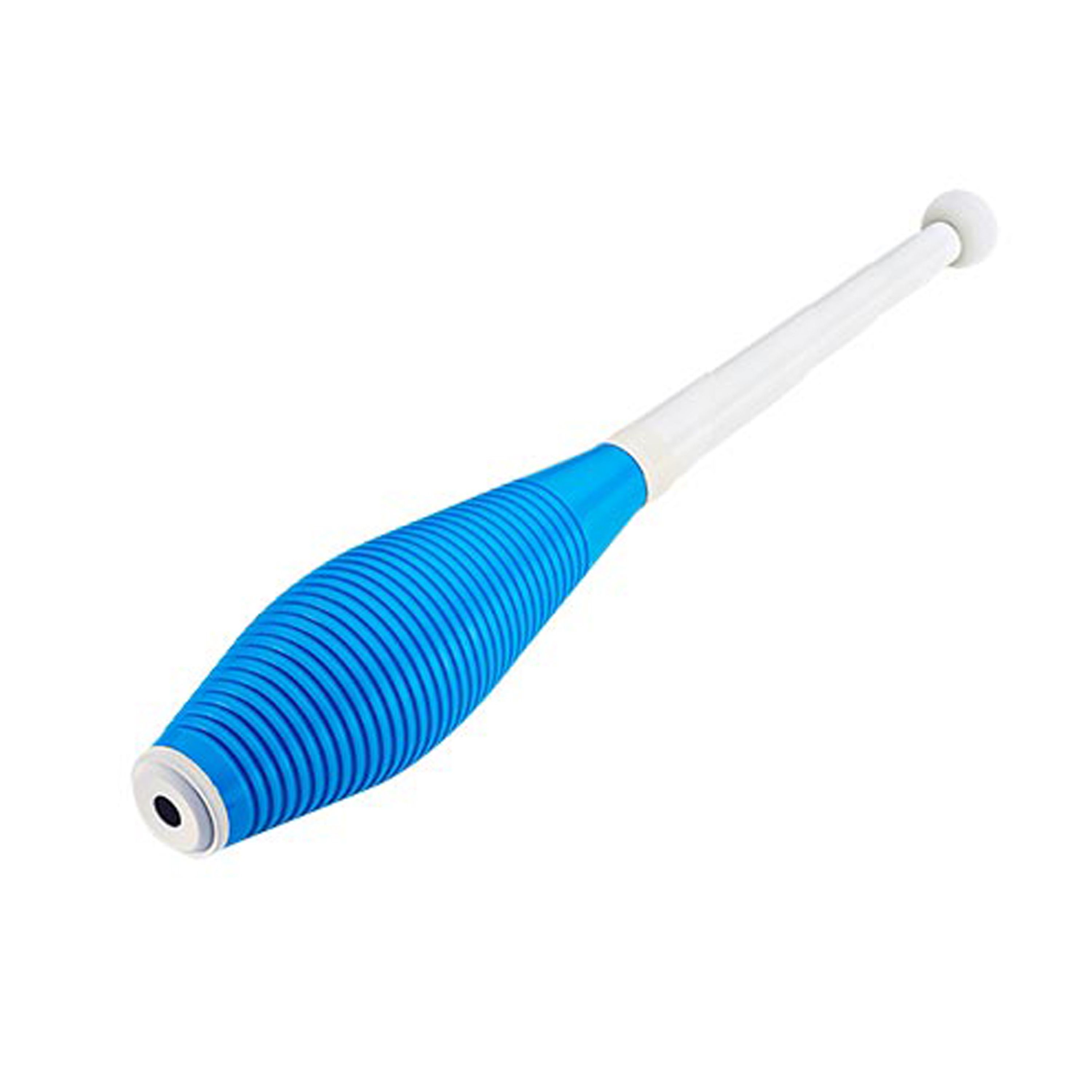 Diabolo Freizeitsport Henrys Pirouette Grip Training mit blauem Korpus und weißem Knob quer Diabolo Freizeitsport Henrys Pirouette Grip Training mit blauem Korpus und weißem Knob kaufen!