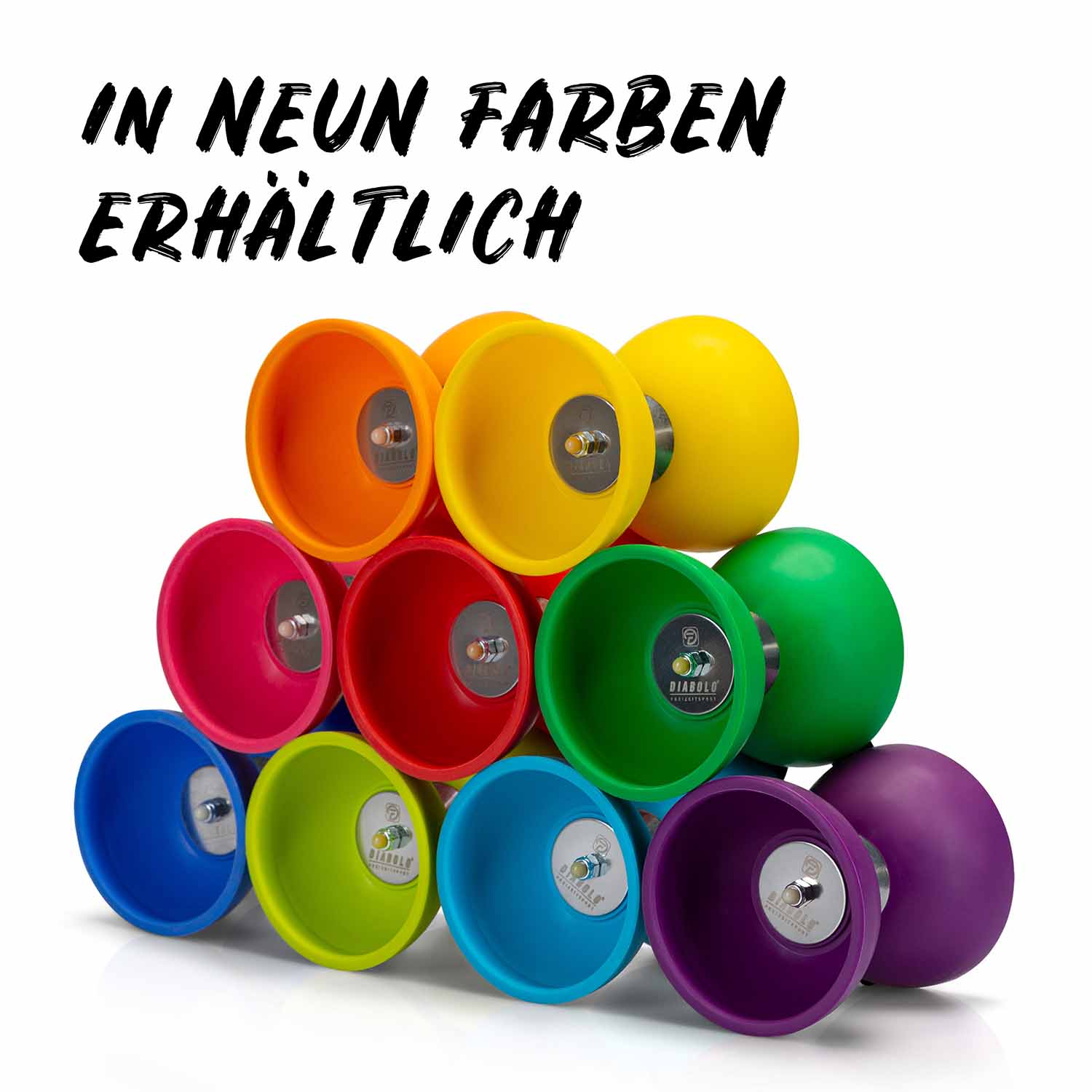 Diabolo Freizeitsport - Diabolo Set Basic Alle Farben
