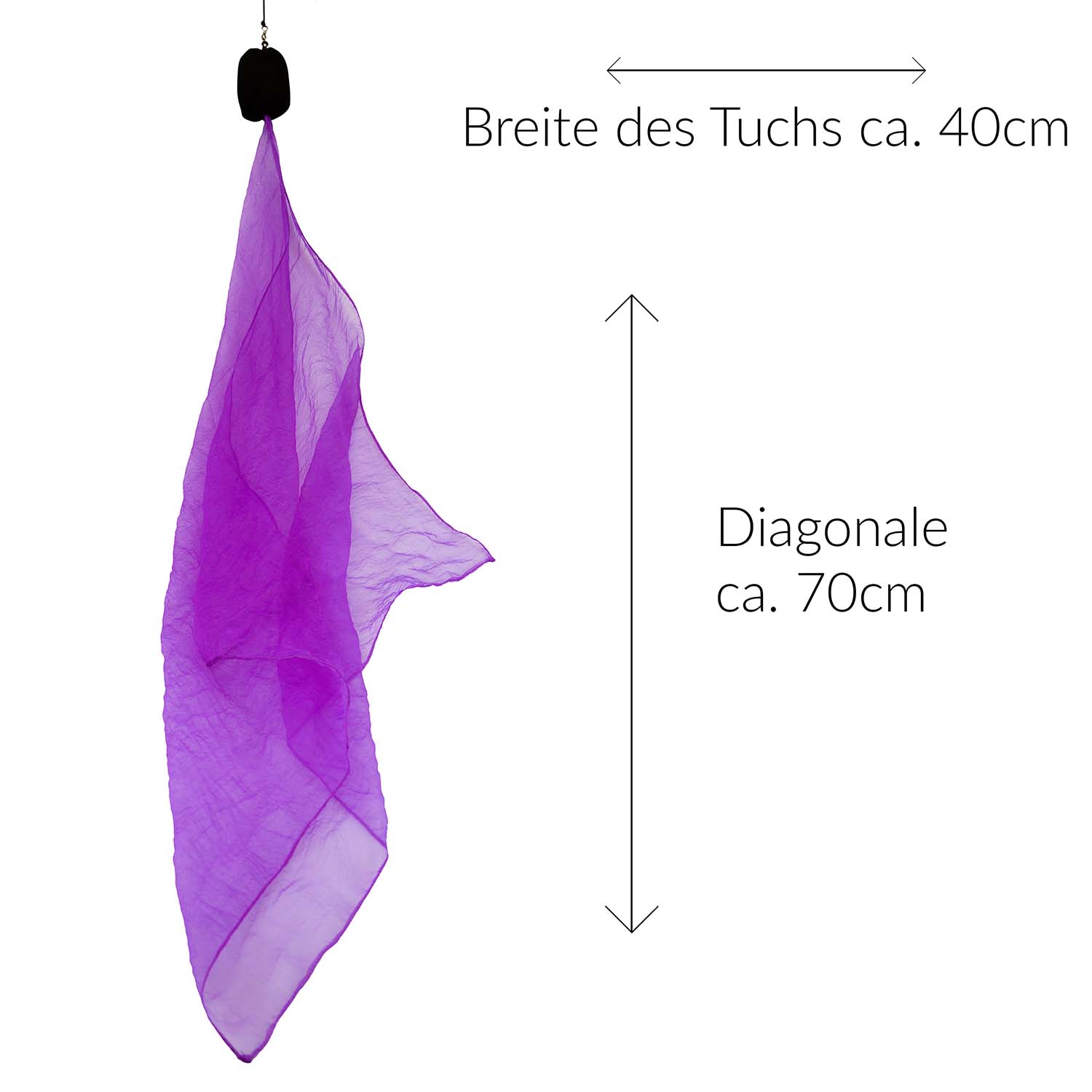 Diabolo Freizeitsport Spiralpoi 40cm in lila Diabolo Freizeitsport Spiralpoi 40cm in lila kaufen!