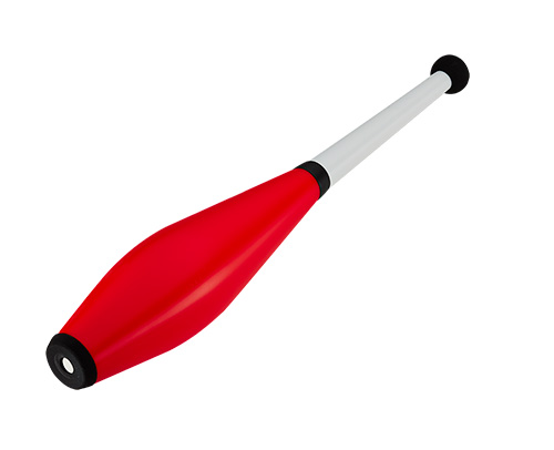 Diabolo Freizeitsport - Delphin Jonglierkeule Rot 001 Diabolo Freizeitsport - Delphin Jonglierkeule Rot 001